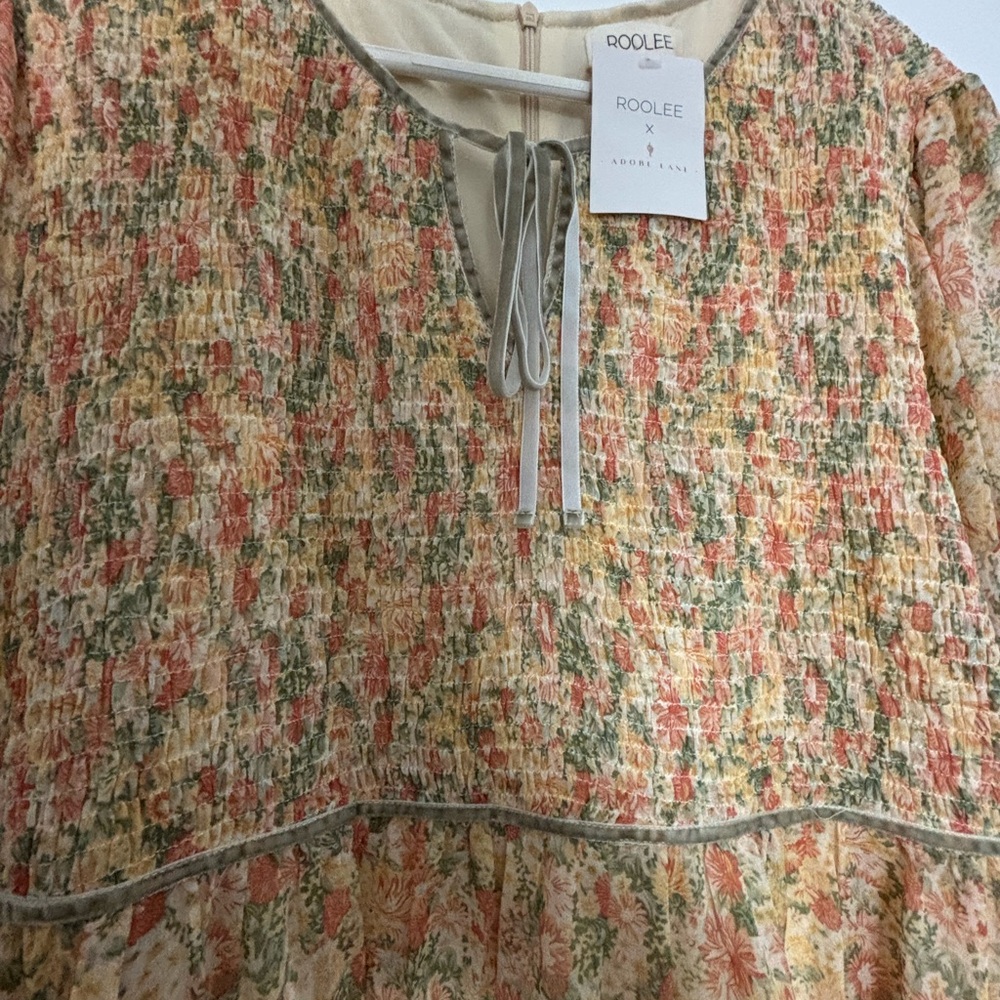 ROOLEE Floral Textured Dress